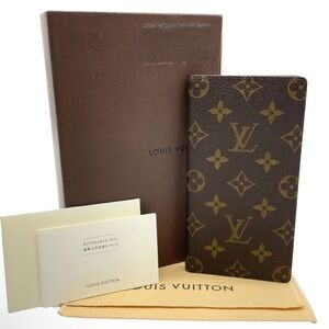 Louis Vuitton Monogram Planner Cover, Agenda, or Passport Cover Box & Dust Bag